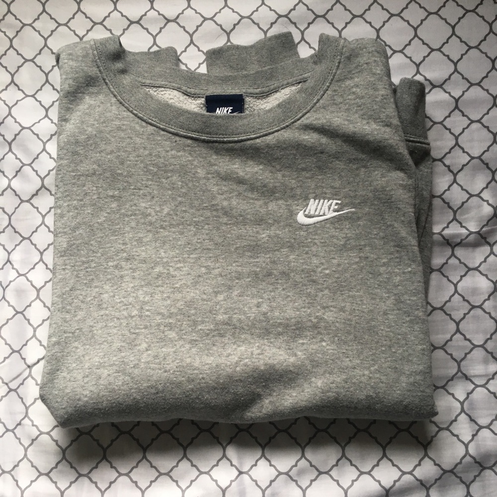 Gray Nike Crewneck